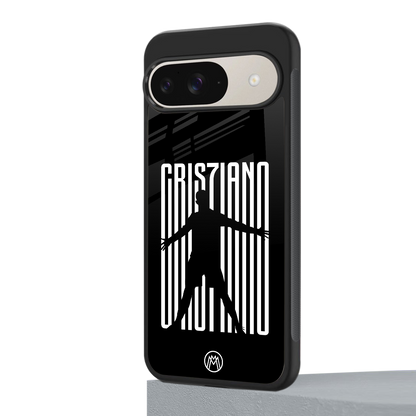 cristiano back phone cover | glass case for google pixel 9
