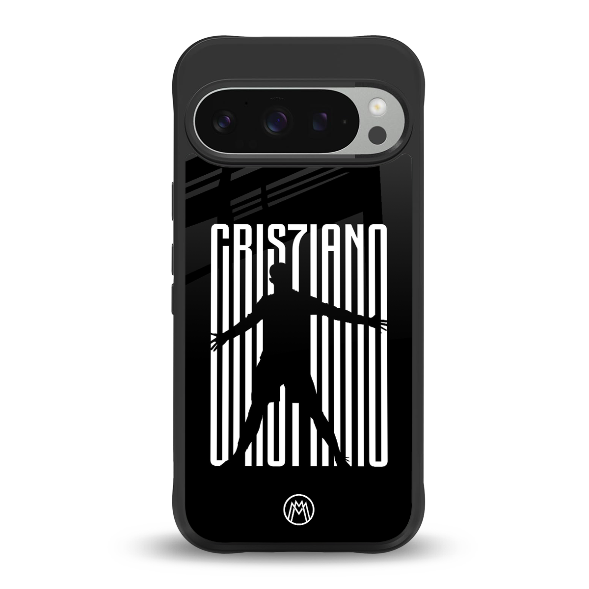 cristiano back phone cover | glass case for google pixel 9 pro xl