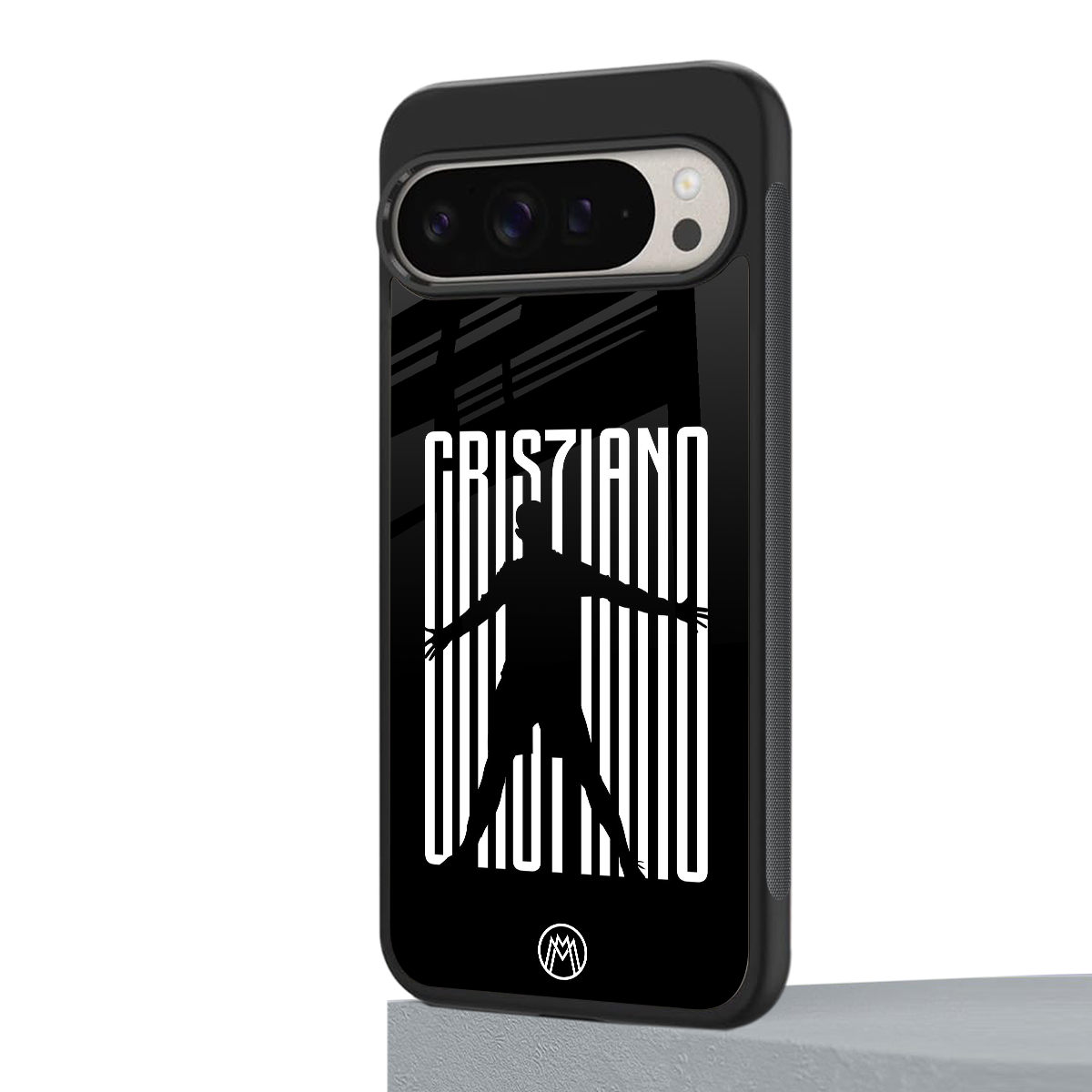 cristiano back phone cover | glass case for google pixel 9 pro xl