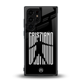 cristiano back phone cover | glass case for samsung galaxy s24 ultra