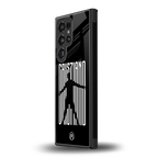 cristiano back phone cover | glass case for samsung galaxy s23 ultra