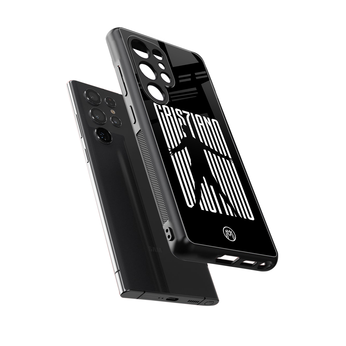cristiano back phone cover | glass case for samsung galaxy s25 ultra