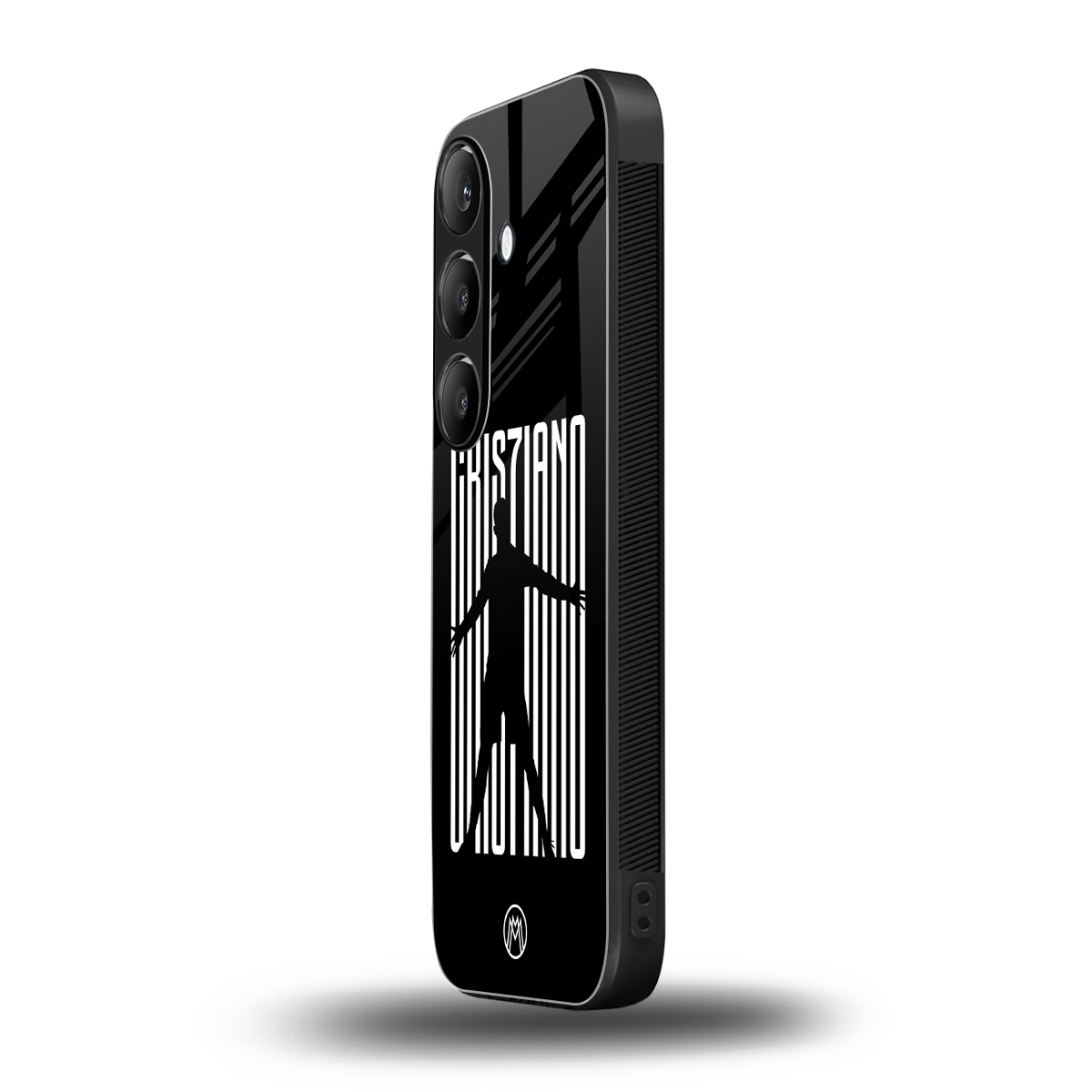 cristiano back phone cover | glass case for samsung galaxy s24