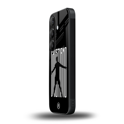 cristiano back phone cover | glass case for samsung galaxy s23 plus