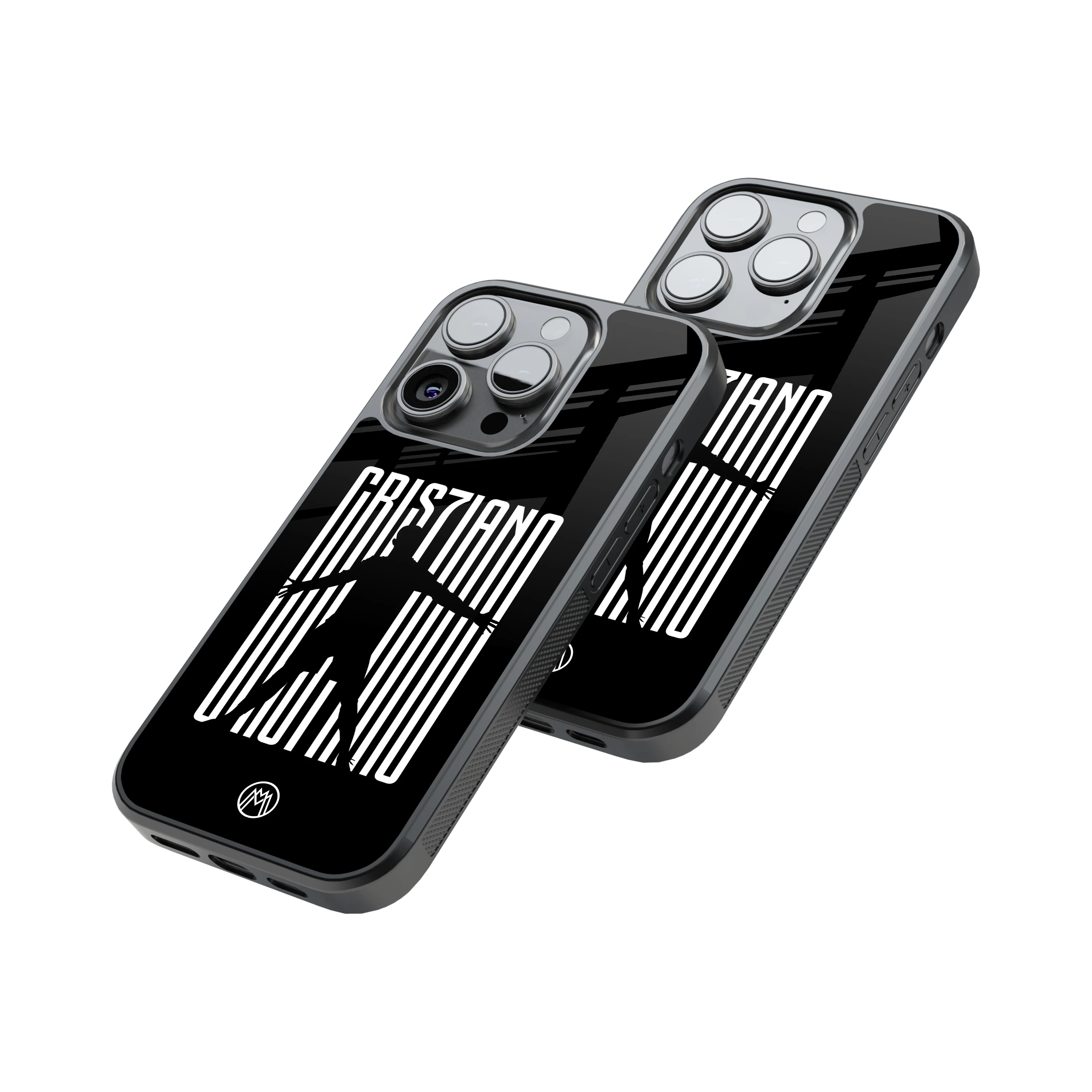 Protective Glass Back Phone Case Compatible with iPhone, Samsung, OnePlus, Pixel & More