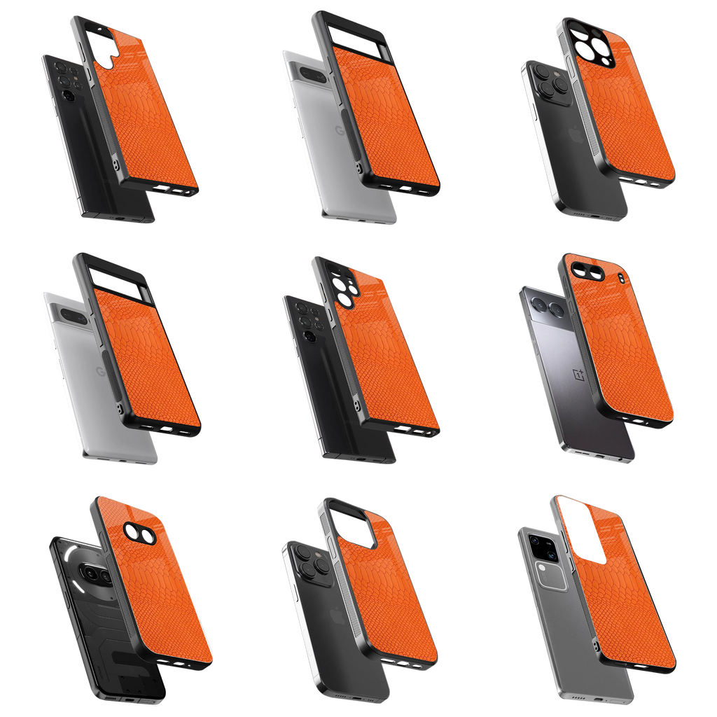 Durable Glass Back Mobile Case for iPhone, Samsung, OnePlus, Google Pixel, Redmi, Vivo, Oppo