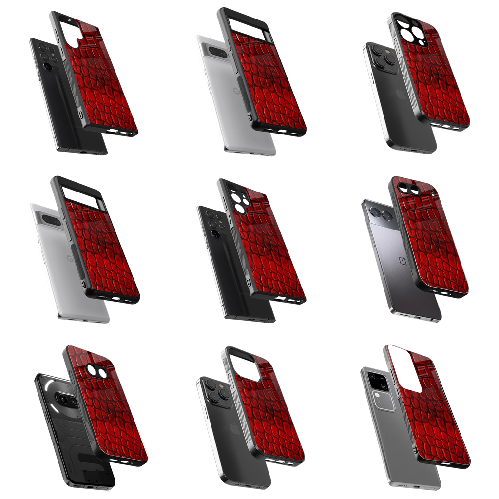 Durable Glass Back Mobile Case for iPhone, Samsung, OnePlus, Google Pixel, Redmi, Vivo, Oppo