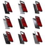 Durable Glass Back Mobile Case for iPhone, Samsung, OnePlus, Google Pixel, Redmi, Vivo, Oppo
