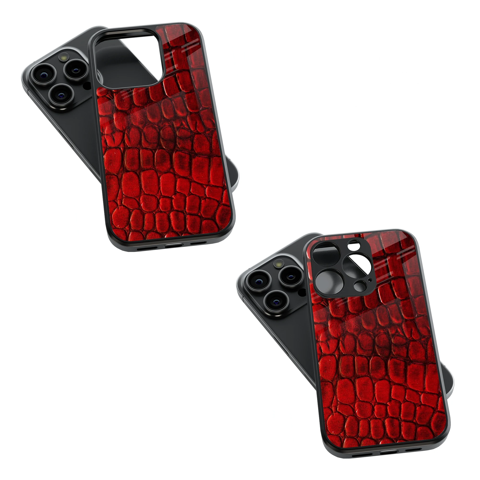 Trendy Glass Back Mobile Case for iPhone, Samsung, Redmi, OnePlus, Google Pixel, Motorola