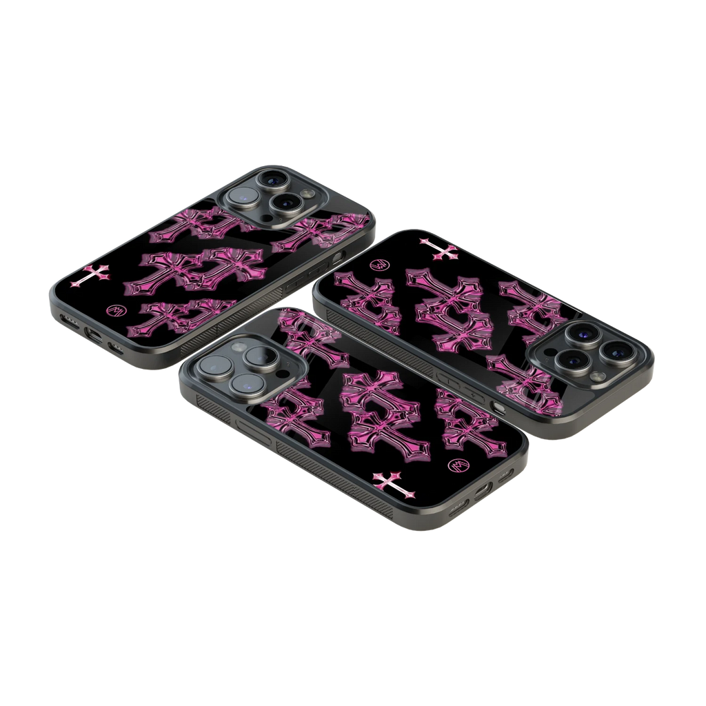 Luxury Glass Back Mobile Cover for iPhone, Samsung Galaxy, OnePlus, Pixel, Redmi & More
