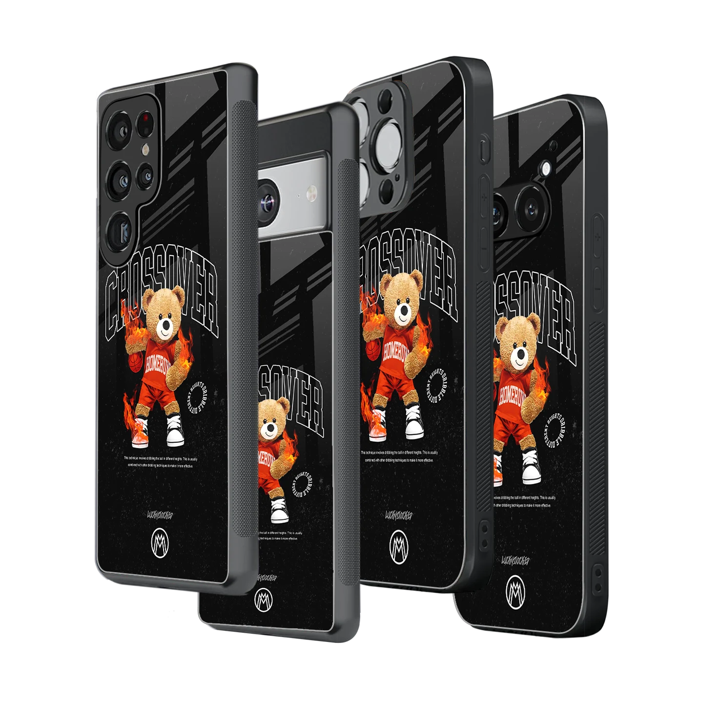 Stylish Glass Back Case for All Smartphones iPhone, Samsung, OnePlus, Pixel, Redmi, Oppo, Vivo, Motorola