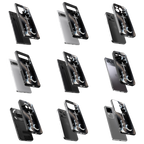 Durable Glass Back Mobile Case for iPhone, Samsung, OnePlus, Google Pixel, Redmi, Vivo, Oppo