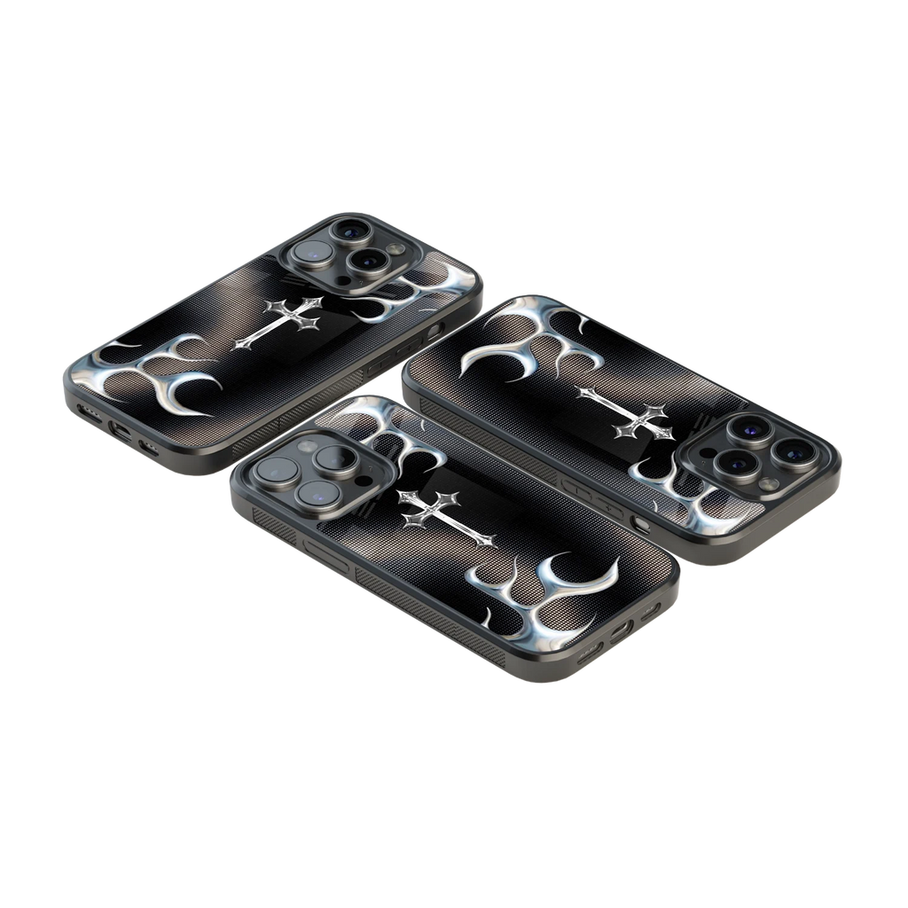 Luxury Glass Back Mobile Cover for iPhone, Samsung Galaxy, OnePlus, Pixel, Redmi & More