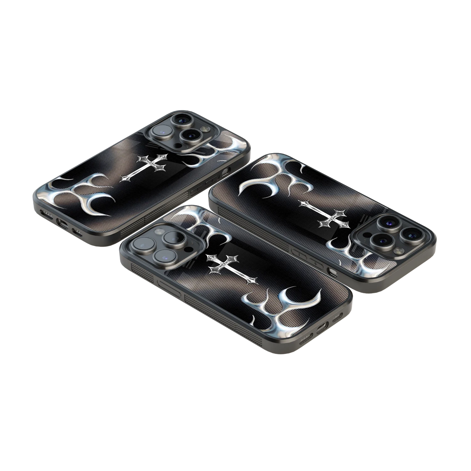 Luxury Glass Back Mobile Cover for iPhone, Samsung Galaxy, OnePlus, Pixel, Redmi & More