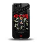 cruelty back phone cover | glass case for iphone 13 mini