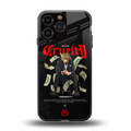cruelty back phone cover | glass case for iphone 13 pro max