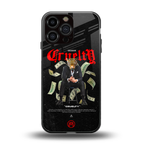 cruelty back phone cover | glass case for iphone 13 pro max