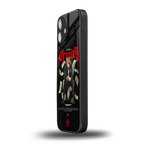 cruelty back phone cover | glass case for iphone 16 plus