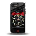 cruelty back phone cover | glass case for iphone 16e