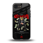 cruelty back phone cover | glass case for iphone 16e