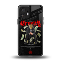 cruelty back phone cover | glass case for nothing phone 2