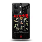 cruelty back phone cover | glass case for oneplus nord 3