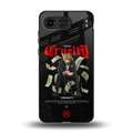 cruelty back phone cover | glass case for oneplus nord 4