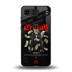 cruelty back phone cover | glass case for oneplus nord 4