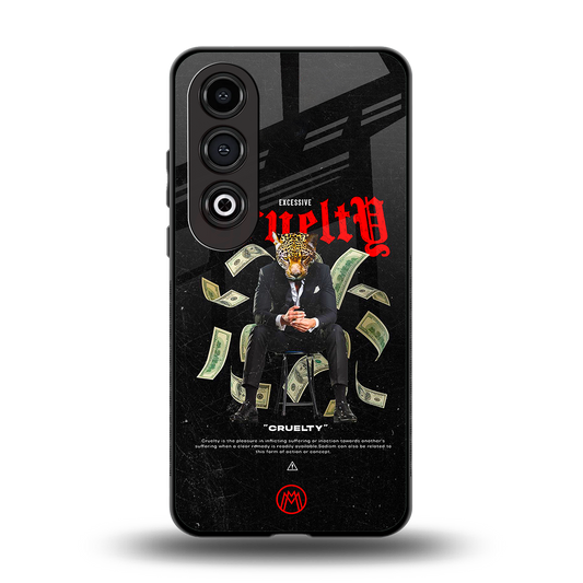 cruelty back phone cover | glass case for oneplus nord ce 4