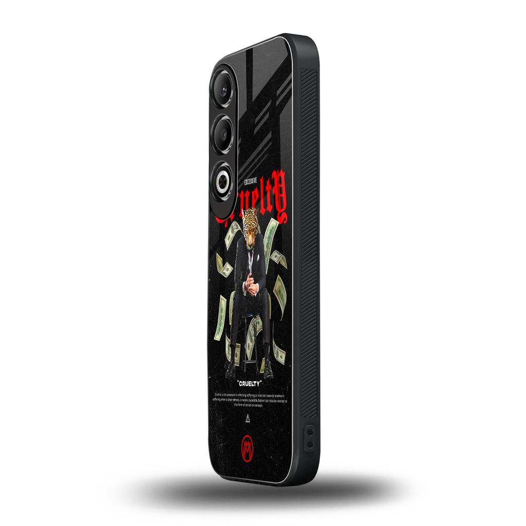 cruelty back phone cover | glass case for oneplus nord ce 4