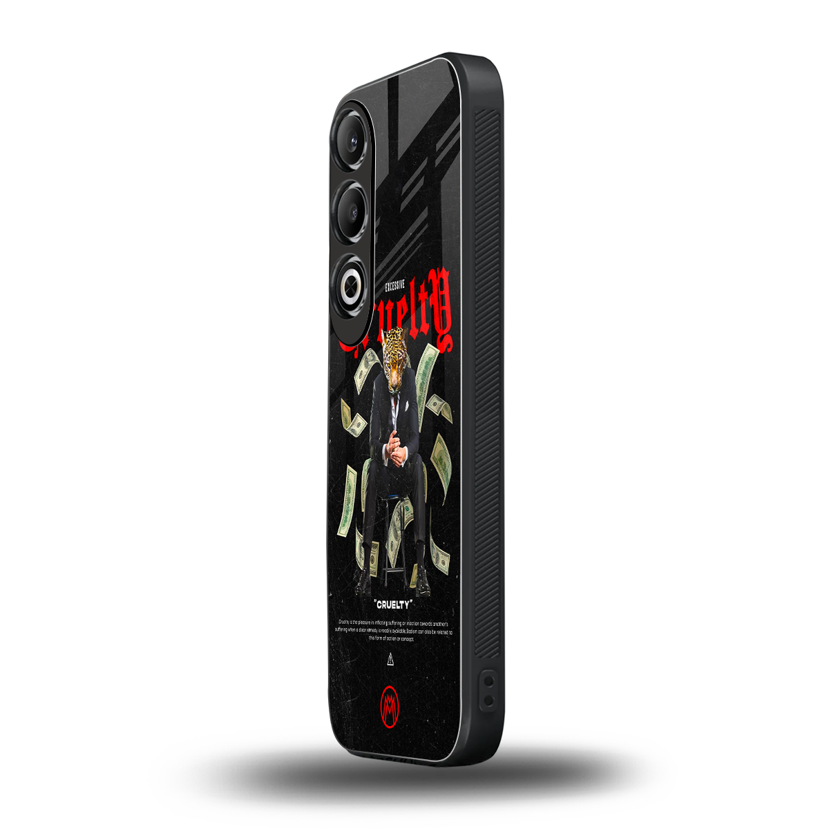cruelty back phone cover | glass case for oneplus nord ce 4