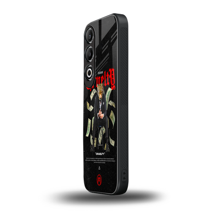 cruelty back phone cover | glass case for oneplus nord ce 4