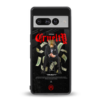 cruelty back phone cover | glass case for google pixel 7 pro