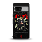 cruelty back phone cover | glass case for Google Pixel 8