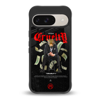 cruelty back phone cover | glass case for google pixel 9
