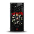 cruelty back phone cover | glass case for samsung galaxy s24 ultra