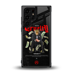 cruelty back phone cover | glass case for samsung galaxy s24 ultra