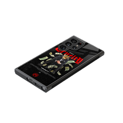 cruelty back phone cover | glass case for samsung galaxy s24 ultra