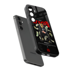 cruelty back phone cover | glass case for samsung galaxy s25 plus
