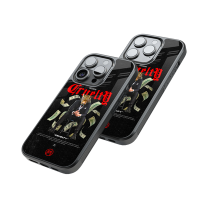 Protective Glass Back Phone Case Compatible with iPhone, Samsung, OnePlus, Pixel & More