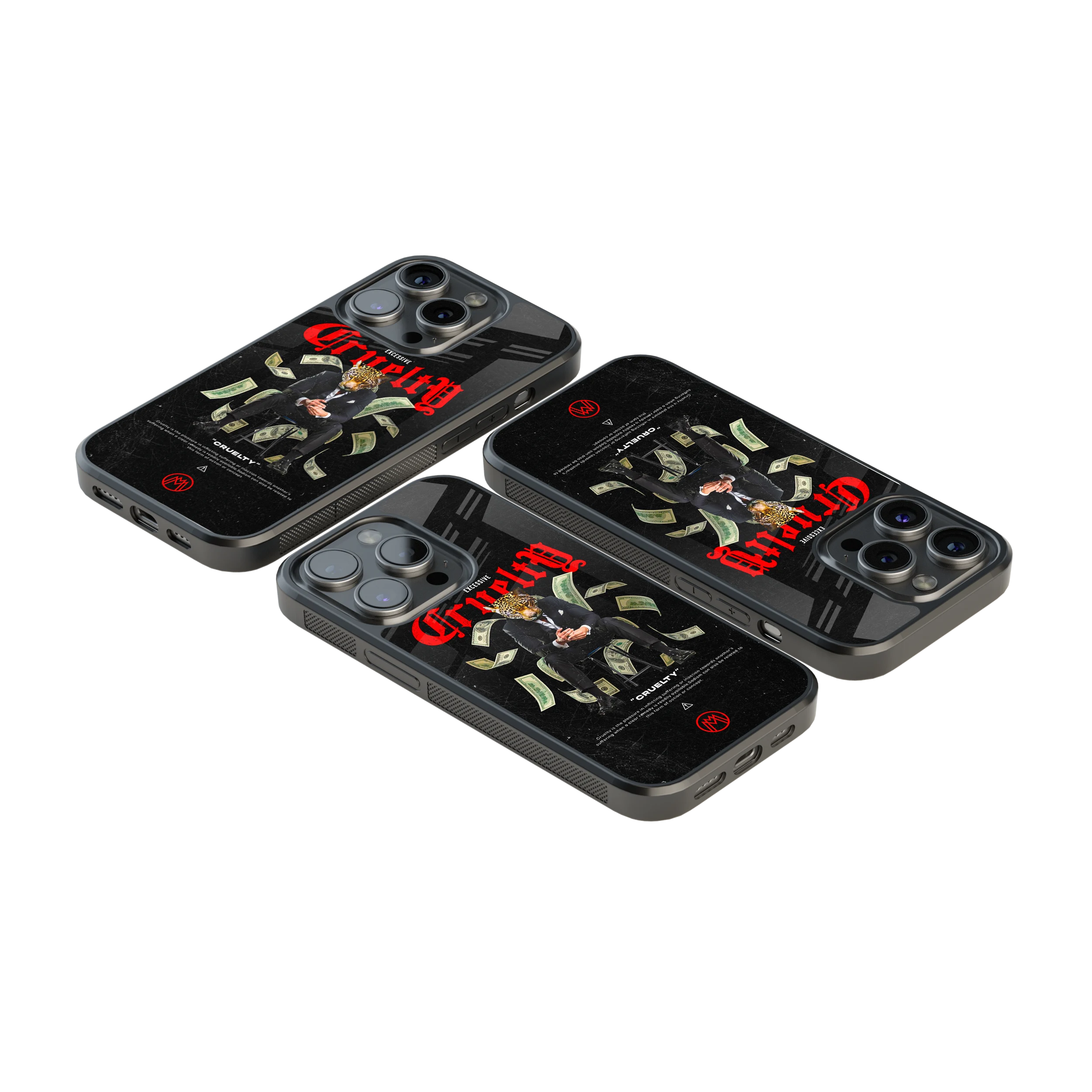 Luxury Glass Back Mobile Cover for iPhone, Samsung Galaxy, OnePlus, Pixel, Redmi & More