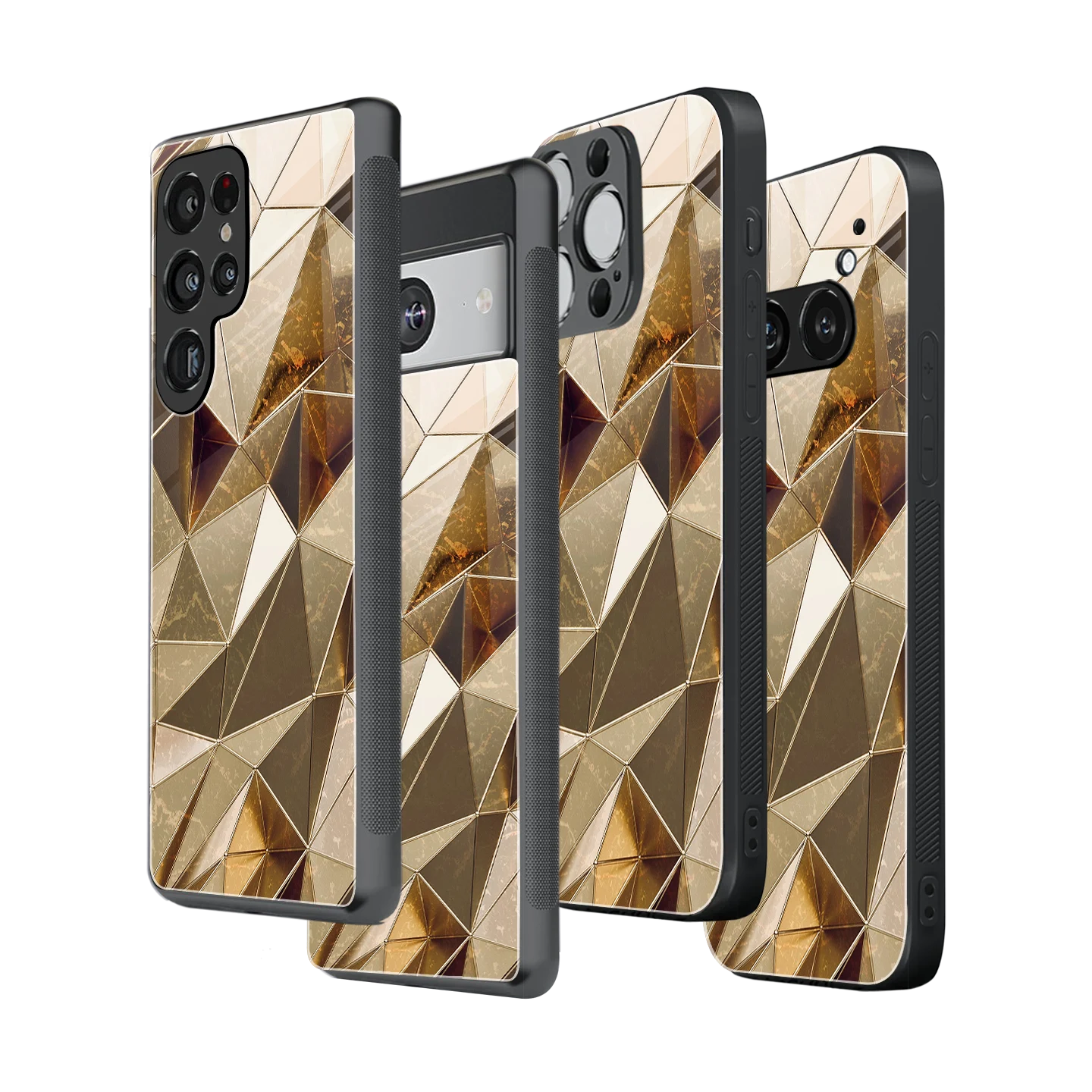 Stylish Glass Back Case for All Smartphones iPhone, Samsung, OnePlus, Pixel, Redmi, Oppo, Vivo, Motorola