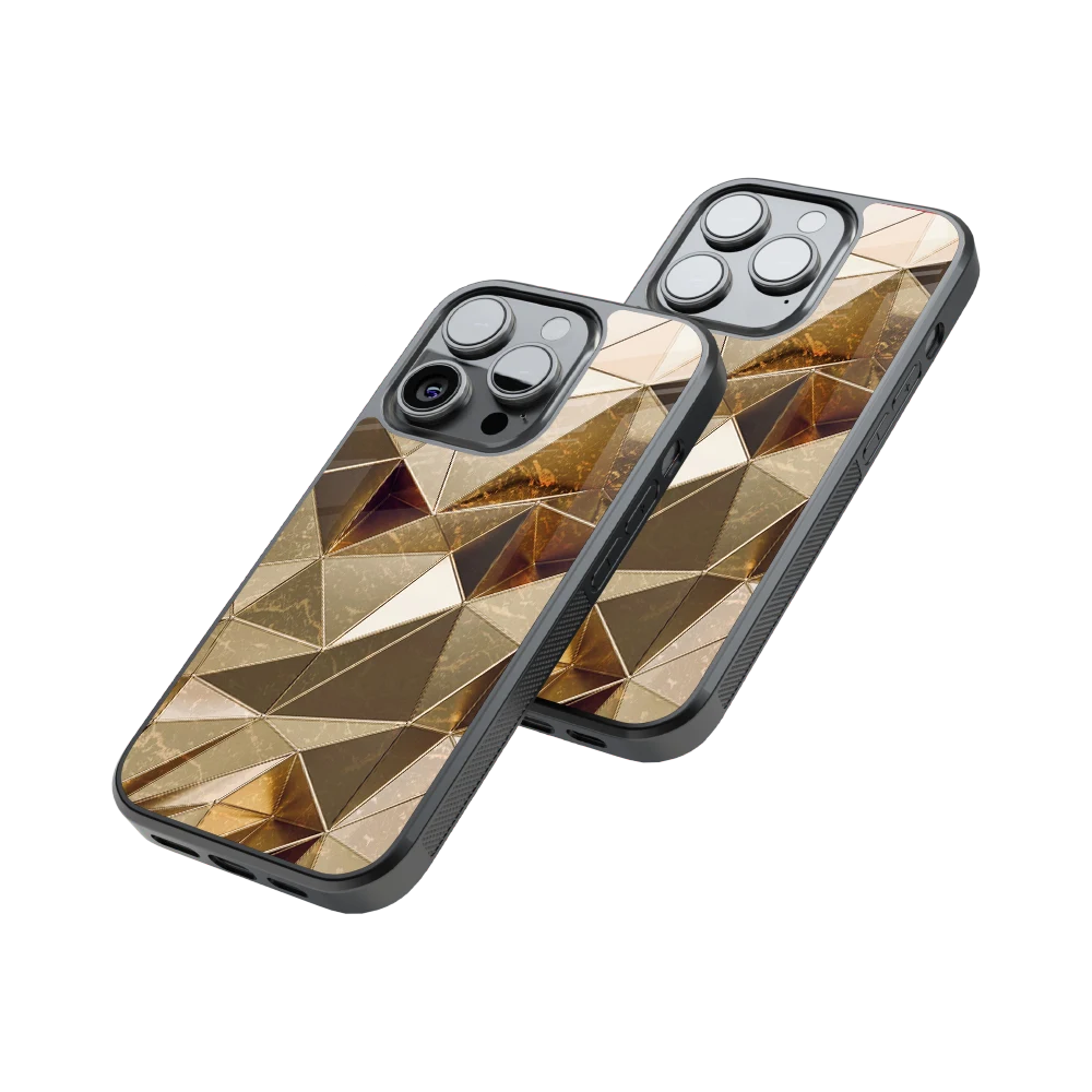 Protective Glass Back Phone Case Compatible with iPhone, Samsung, OnePlus, Pixel & More