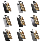 Durable Glass Back Mobile Case for iPhone, Samsung, OnePlus, Google Pixel, Redmi, Vivo, Oppo