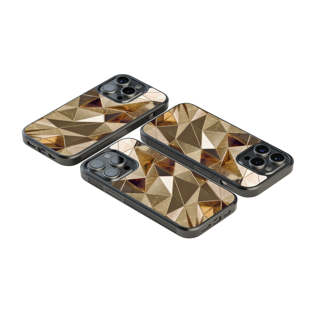 Luxury Glass Back Mobile Cover for iPhone, Samsung Galaxy, OnePlus, Pixel, Redmi & More