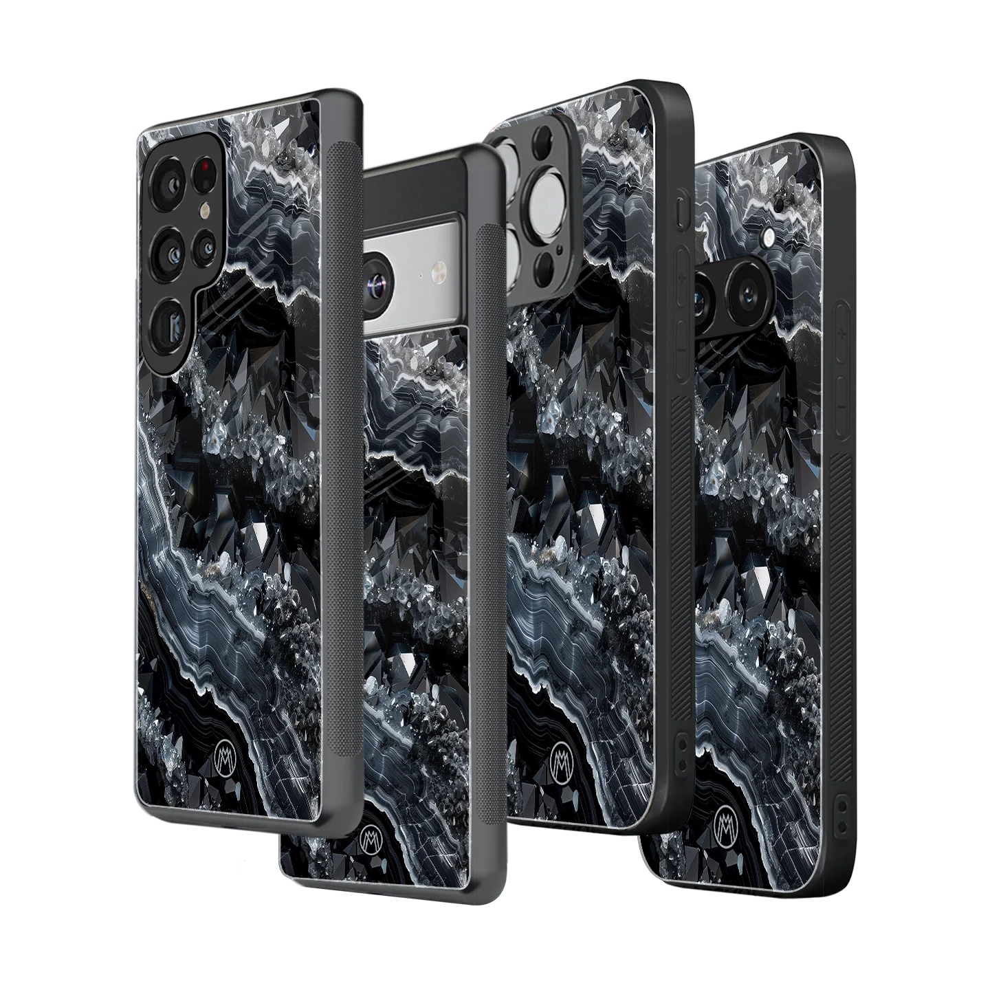 Stylish Glass Back Case for All Smartphones iPhone, Samsung, OnePlus, Pixel, Redmi, Oppo, Vivo, Motorola