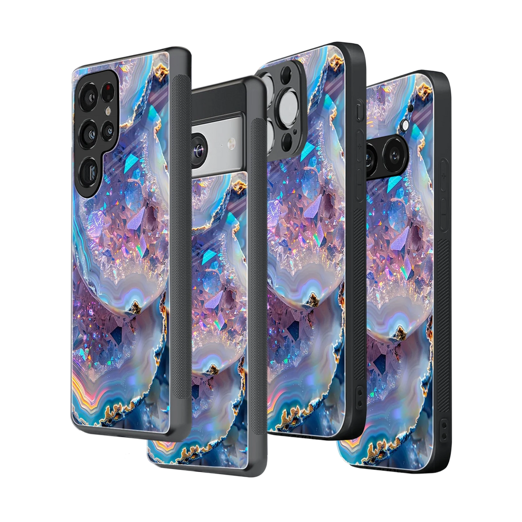 Stylish Glass Back Case for All Smartphones iPhone, Samsung, OnePlus, Pixel, Redmi, Oppo, Vivo, Motorola