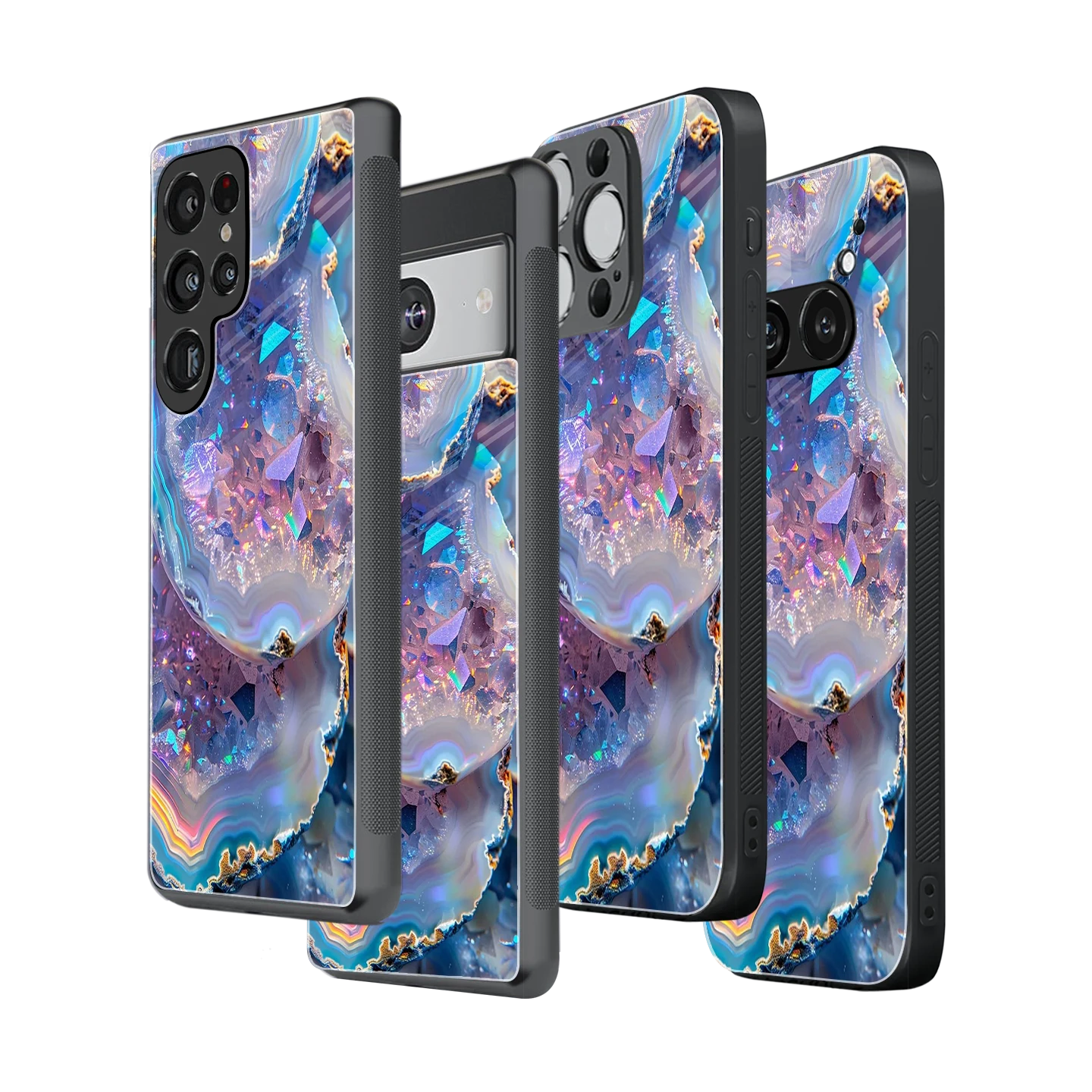Stylish Glass Back Case for All Smartphones iPhone, Samsung, OnePlus, Pixel, Redmi, Oppo, Vivo, Motorola