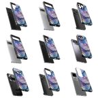 Durable Glass Back Mobile Case for iPhone, Samsung, OnePlus, Google Pixel, Redmi, Vivo, Oppo