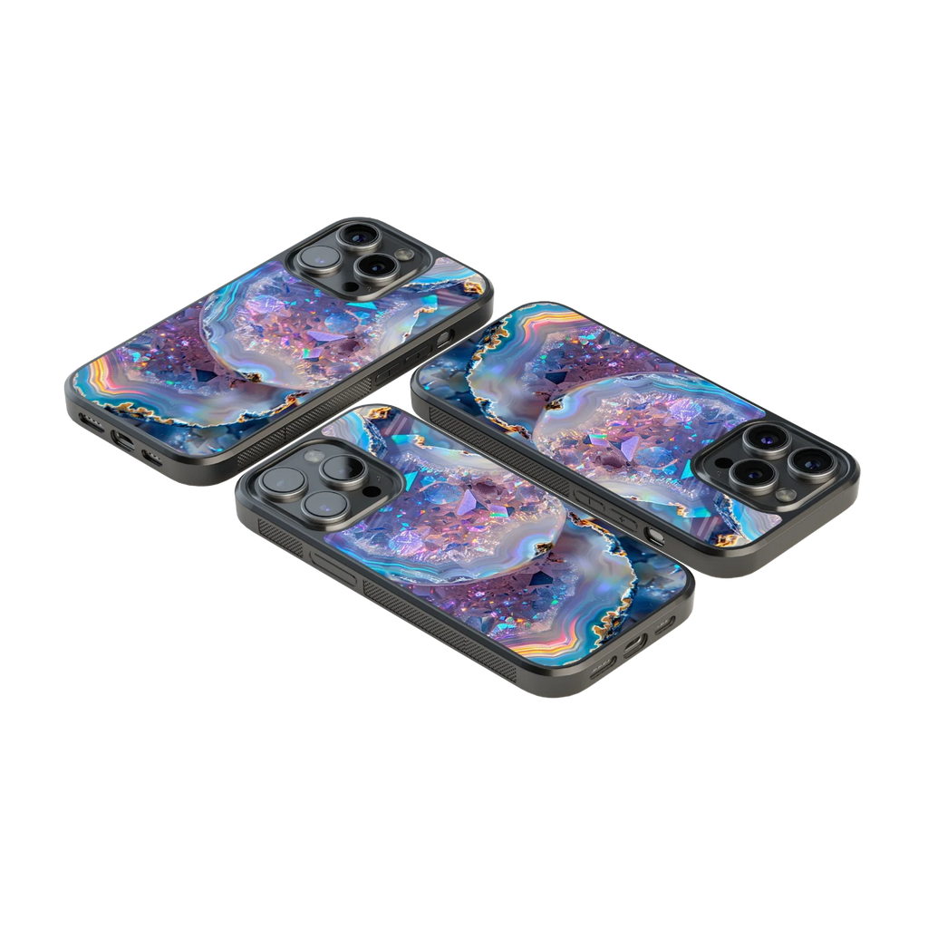 Luxury Glass Back Mobile Cover for iPhone, Samsung Galaxy, OnePlus, Pixel, Redmi & More